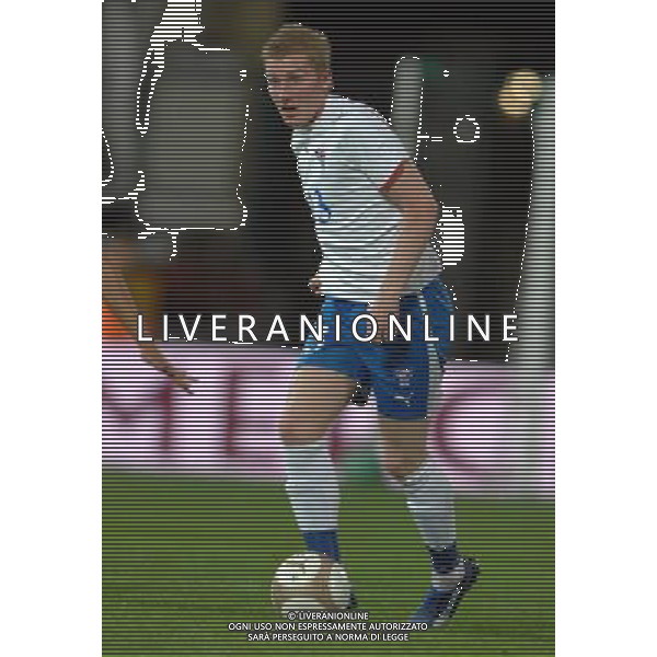 Qualificazione ai Campionati Europei Under 21 2009 Trento - 07.09.2007 Italia U21 - Far Oer U21 Nella Foto: MOURITSEN(FAR OER) /Ph.Vitez-Ag. Aldo Liverani