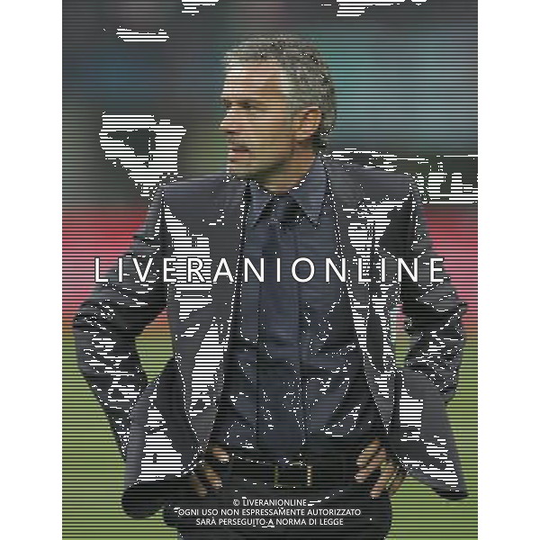 Italia - Francia Qualificazioni Europei 2008 08/09/2007 nella foto Roberto Donadoni ph Agenzia Aldo Liverani Sas