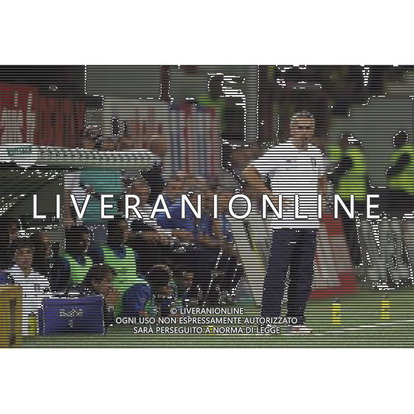 Italia - Francia Qualificazioni Europei 2008 08/09/2007 nella foto roberto donadoni ph Agenzia Aldo Liverani Sas