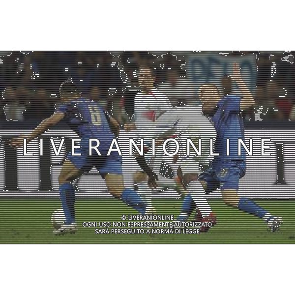 Italia - Francia Qualificazioni Europei 2008 08/09/2007 nella foto patrick vieira ph Agenzia Aldo Liverani Sas