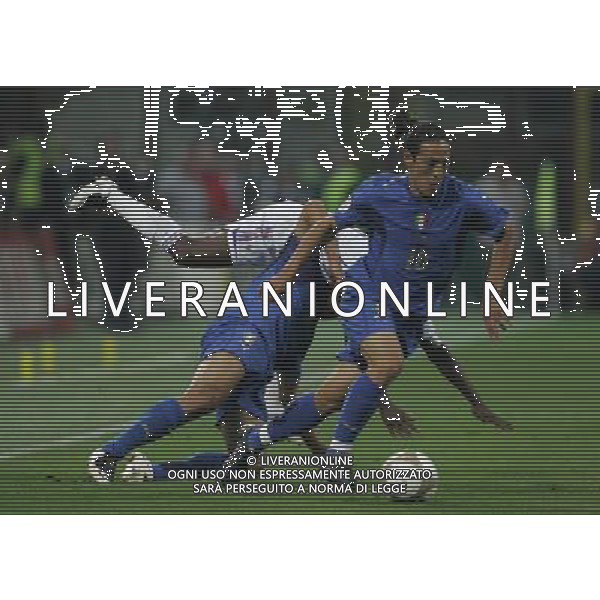 Italia - Francia Qualificazioni Europei 2008 08/09/2007 nella foto Mauro Camoranesi ph Agenzia Aldo Liverani Sas