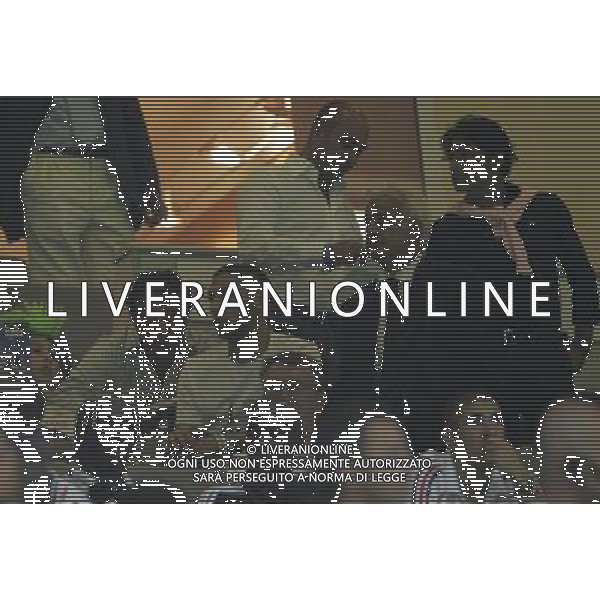 Italia - Francia Qualificazioni Europei 2008 08/09/2007 nella foto marco materazzi in tribuna ph Agenzia Aldo Liverani Sas