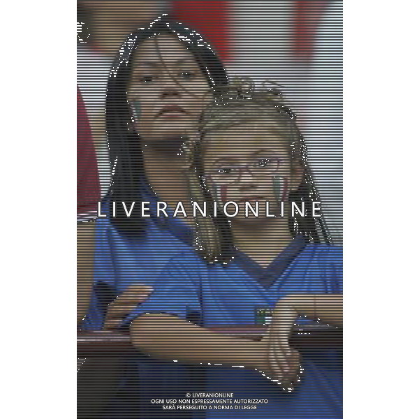 Italia - Francia Qualificazioni Europei 2008 08/09/2007 nella foto tifosi italiani ph Agenzia Aldo Liverani Sas