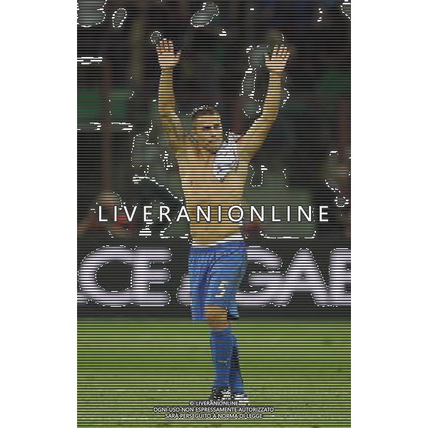Italia - Francia Qualificazioni Europei 2008 08/09/2007 nella foto cannavaro fabio a fine gara ph Agenzia Aldo Liverani Sas