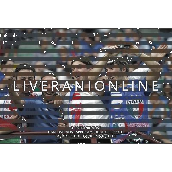 Milano 08-09-2007 Qualificazioni Europei 2008 italia-francia 0:0 nella foto tifo italia ph marco luzzani/ag aldo liverani s.a.s.