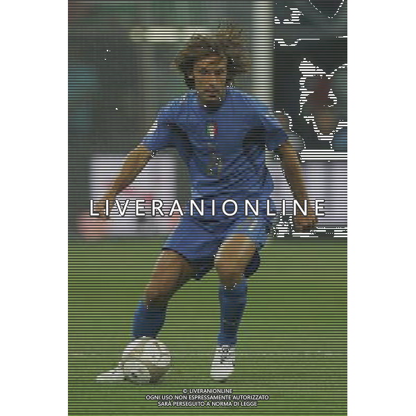 Milano 08-09-2007 Qualificazioni Europei 2008 italia-francia 0:0 nella foto pirlo andrea ph marco luzzani/ag aldo liverani s.a.s.