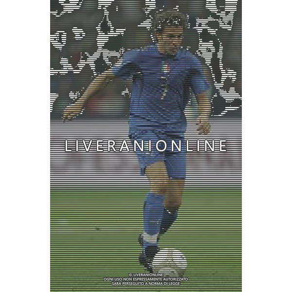 Milano 08-09-2007 Qualificazioni Europei 2008 italia-francia 0:0 nella foto del piero alessandro ph marco luzzani/ag aldo liverani s.a.s.