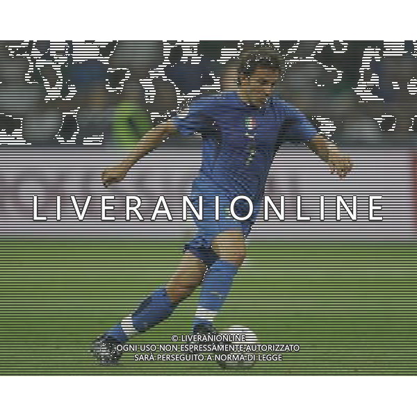 Milano 08-09-2007 Qualificazioni Europei 2008 italia-francia 0:0 nella foto del piero alessandro ph marco luzzani/ag aldo liverani s.a.s.