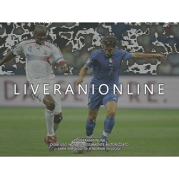 Milano 08-09-2007 Qualificazioni Europei 2008 italia-francia 0:0 nella foto del piero e vieira ph marco luzzani/ag aldo liverani s.a.s.