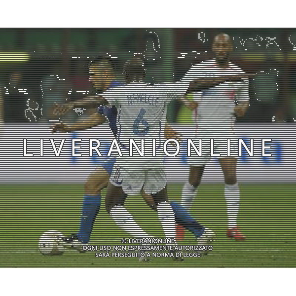 Milano 08-09-2007 Qualificazioni Europei 2008 italia-francia 0:0 nella foto gattuso e makelele ph marco luzzani/ag aldo liverani s.a.s.