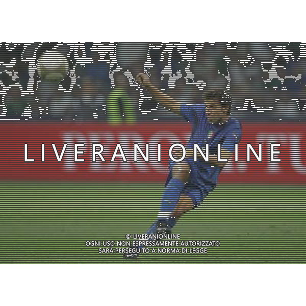 Milano 08-09-2007 Qualificazioni Europei 2008 italia-francia 0:0 nella foto del piero alessandro ph marco luzzani/ag aldo liverani s.a.s.