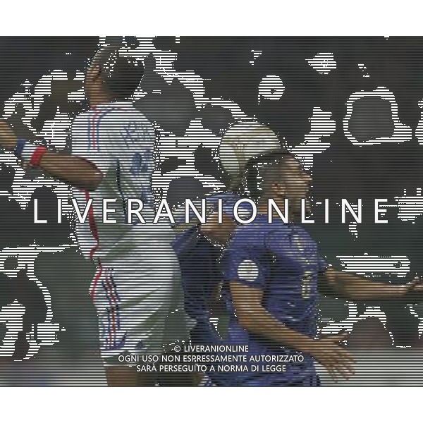 Milano 08-09-2007 Qualificazioni Europei 2008 italia-francia 0:0 nella foto gattuso, henry e oddo ph marco luzzani/ag aldo liverani s.a.s.