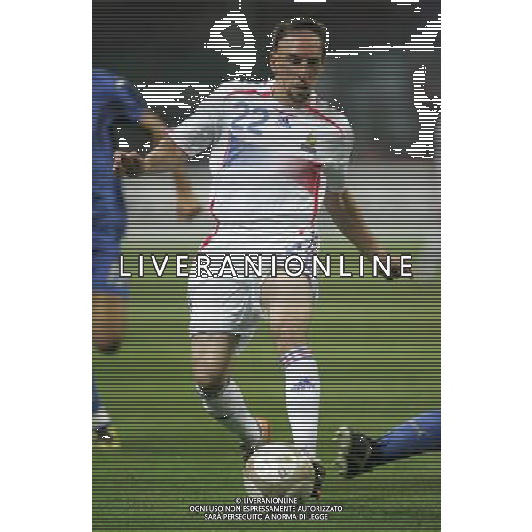 Milano 08-09-2007 Qualificazioni Europei 2008 italia-francia 0:0 nella foto ribery ph marco luzzani/ag aldo liverani s.a.s.