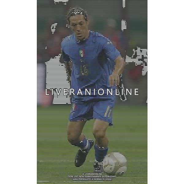 Milano 08-09-2007 Qualificazioni Europei 2008 italia-francia 0:0 nella foto camoranesi mauro german ph marco luzzani/ag aldo liverani s.a.s.