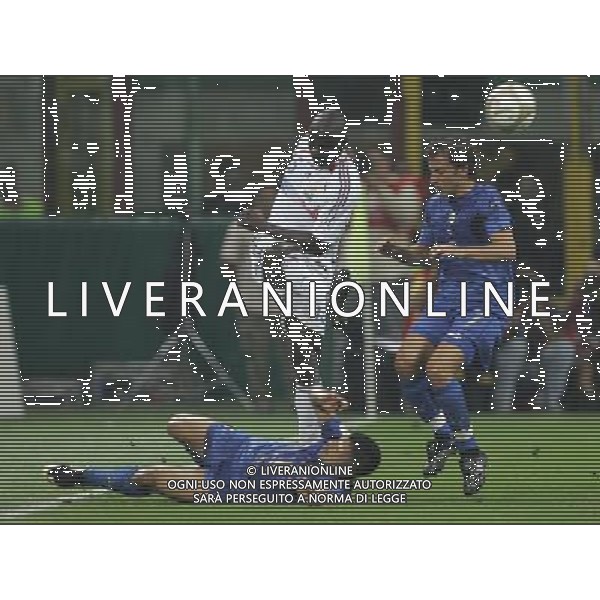 Milano 08-09-2007 Qualificazioni Europei 2008 italia-francia 0:0 nella foto thuram, del piero e gattuso ph marco luzzani/ag aldo liverani s.a.s.