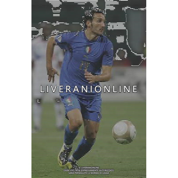 Milano 08-09-2007 Qualificazioni Europei 2008 italia-francia 0:0 nella foto zambrotta gianluca ph marco luzzani/ag aldo liverani s.a.s.