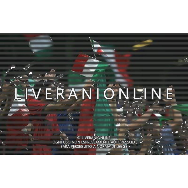 Milano 08-09-2007 Qualificazioni Europei 2008 italia-francia 0:0 nella foto tifo italia ph marco luzzani/ag aldo liverani s.a.s.