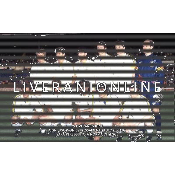 LONDRA 12/05/1993 FINALE DI COPPA DELLE COPPE NELLA FOTO FORMAZIONE PARMA AG ALDO LIVERANI