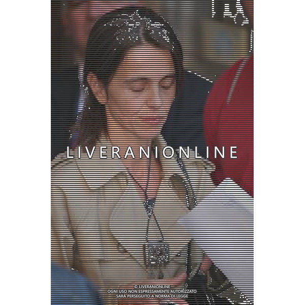 Funerale di Luciano Pavarotti Modena 08-09-2007 nella foto la figlia Lorenza Ph Gazzaniga/Ag. Aldo Liverani sas