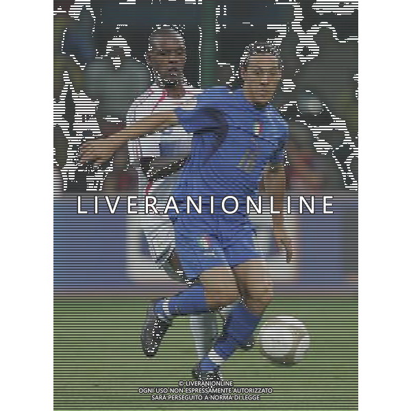 Milano 8 settembre 2007 Italia - Francia qualificazioni Euro 2008 nella foto: Camoranesi Mauro German foto Andry / Ag. Aldo Liverani
