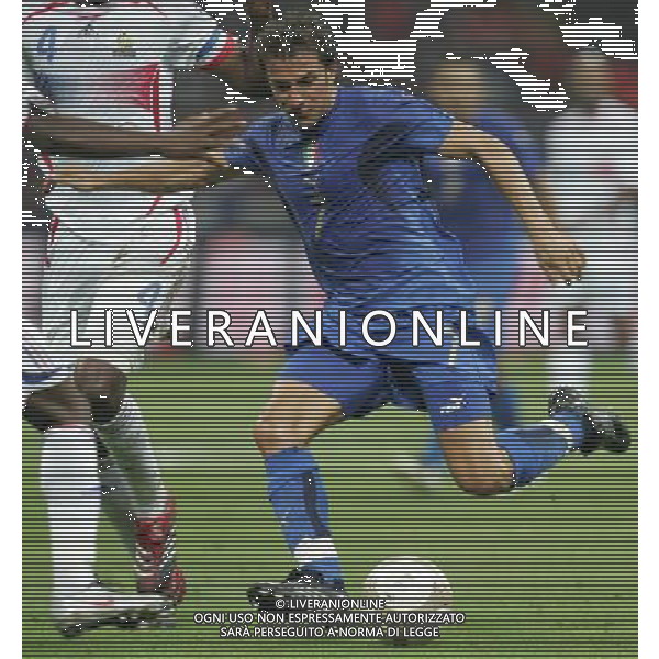 Milano 8 settembre 2007 Italia - Francia qualificazioni Euro 2008 nella foto: Del Piero Alessandro foto Andry / Ag. Aldo Liverani