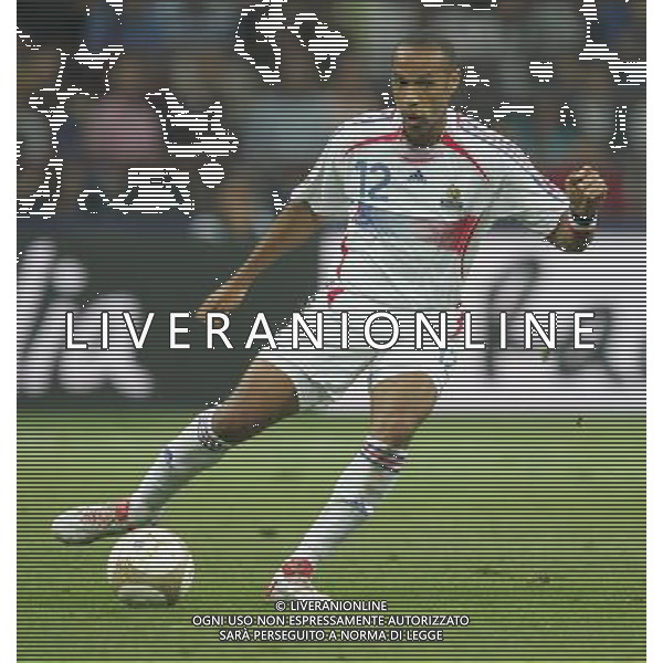 Milano 8 settembre 2007 Italia - Francia qualificazioni Euro 2008 nella foto: Henry Thierry foto Andry / Ag. Aldo Liverani