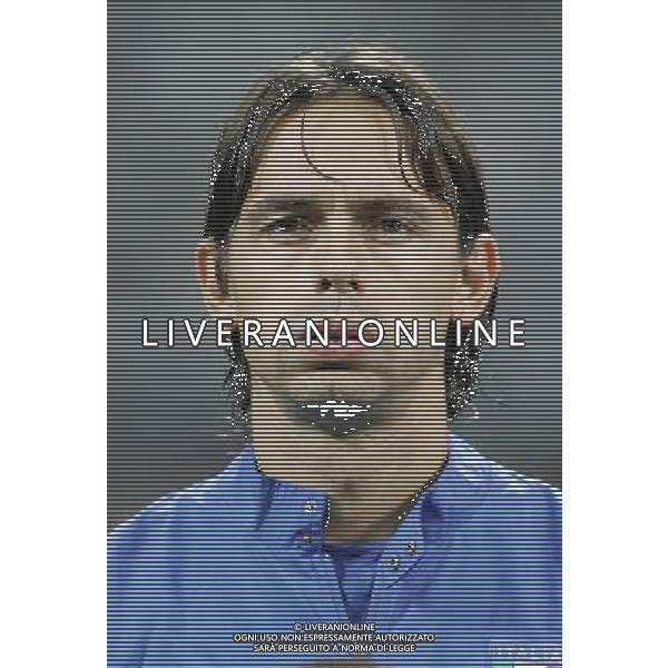 Milano 8 settembre 2007 Italia - Francia qualificazioni Euro 2008 nella foto: Inzaghi Filippo foto Andry / Ag. Aldo Liverani