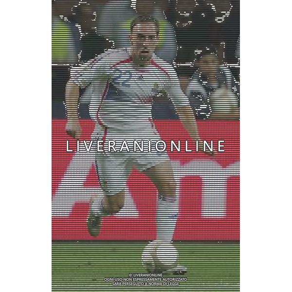 Milano 8 settembre 2007 Italia - Francia qualificazioni Euro 2008 nella foto: Ribery Franck foto Andry / Ag. Aldo Liverani