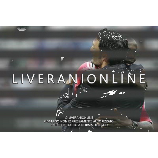 Milano 8 settembre 2007 Italia - Francia qualificazioni Euro 2008 nella foto: Thuram Lilian e Zambrotta Gianluca foto Andry / Ag. Aldo Liverani