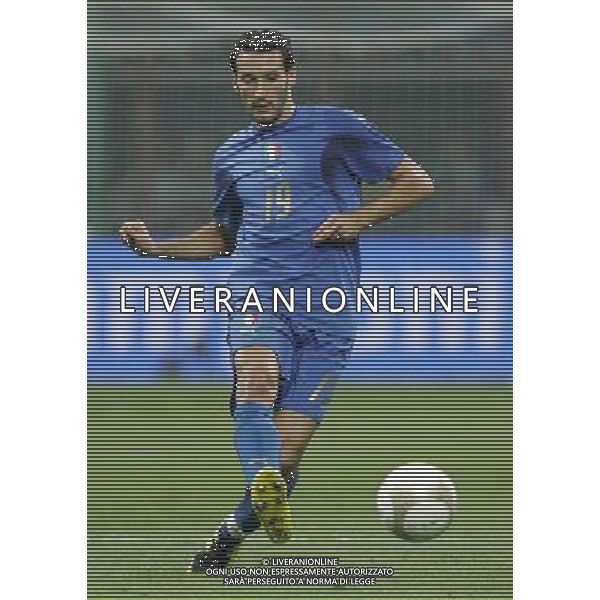Milano 8 settembre 2007 Italia - Francia qualificazioni Euro 2008 nella foto: Zambrotta Gianluca foto Andry / Ag. Aldo Liverani