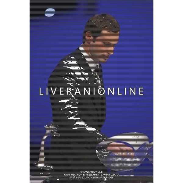 Montecarlo Monaco 30/08/2007 sorteggi champions league 2007/08 nella foto cech peter estrae le palline ph marco luzzani/ag aldo liverani s.a.s.