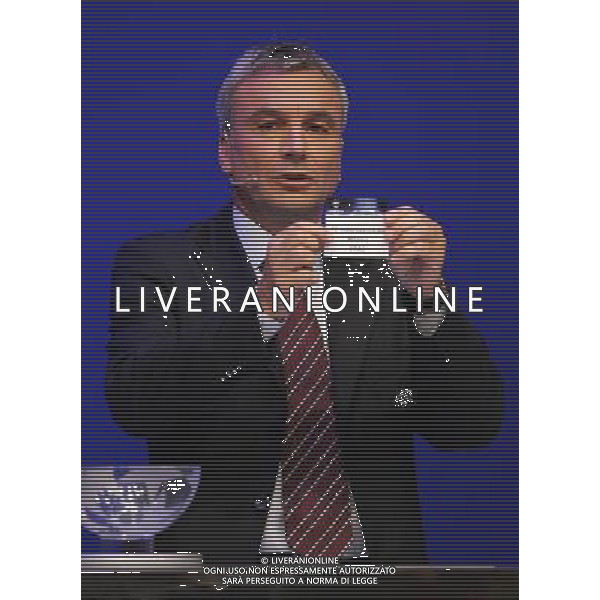 Montecarlo Monaco 30/08/2007 sorteggi champions league 2007/08 nella foto david taylor segretario uefa ph marco luzzani/ag aldo liverani s.a.s.