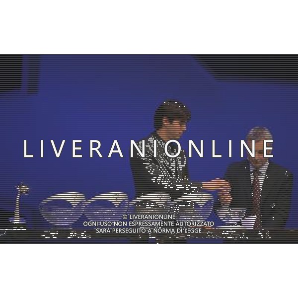 Montecarlo Monaco 30/08/2007 sorteggi champions league 2007/08 nella foto kaka riccardo estrae le palline con david taylor ph marco luzzani/ag aldo liverani s.a.s.