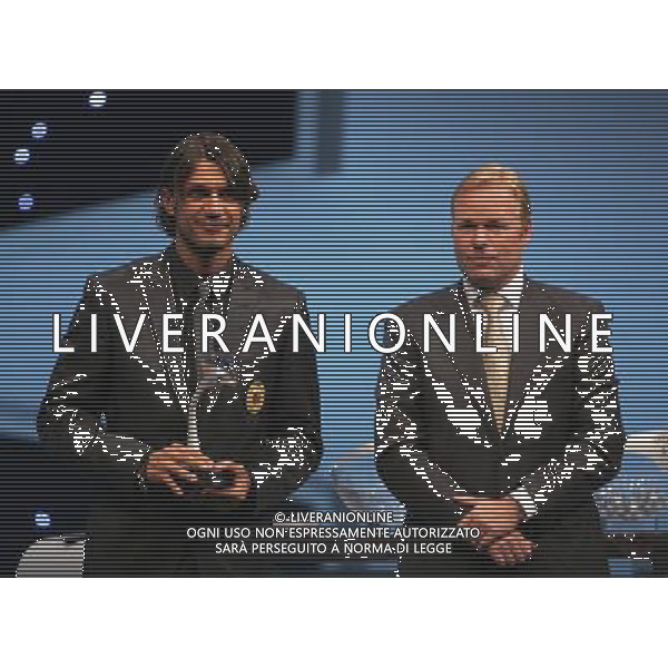 Montecarlo Monaco 30/08/2007 sorteggi champions league 2007/08 nella foto maldini paolo e koeman ronald ph marco luzzani/ag aldo liverani s.a.s.