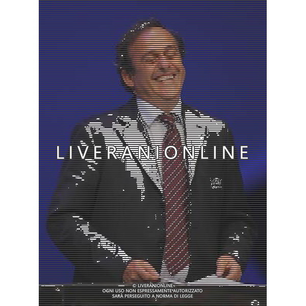 Montecarlo Monaco 30/08/2007 sorteggi champions league 2007/08 nella foto platini michel ph marco luzzani/ag aldo liverani s.a.s.