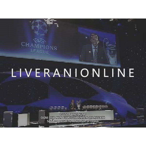 Montecarlo Monaco 30/08/2007 sorteggi champions league 2007/08 nella foto platini michel ph marco luzzani/ag aldo liverani s.a.s.