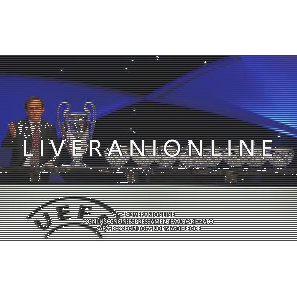 Montecarlo Monaco 30/08/2007 sorteggi champions league 2007/08 nella foto platini michel ph marco luzzani/ag aldo liverani s.a.s.