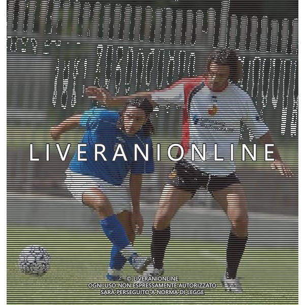 Coppa Italia Serie C Girone D 2007/2008 Prato(PO) - 05.09.2007 Prato-Lucchese Nella Foto: BASILICO(PRATO)-MORELLO(LUCCHESE) /Ph.Vitez-Ag. Aldo Liverani