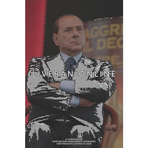 ROMA, 13 SETTEMBRE 2007 FESTA AZIONE GIOVANI: AGGREDIRE IL DECLINO. NELLA FOTO: SILVIO BERLUSCONI AG ALDO LIVERANI