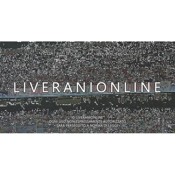 Milano 18 settembre 2007 Milan - Benfica champions league 2007/2008 nella foto: striscione tifosi milan in onore di Rui Costa Manuel foto Luzzani / Ag. Aldo Liverani