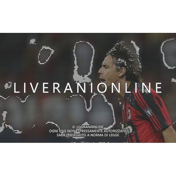 Milano 18 settembre 2007 Milan - Benfica champions league 2007/2008 nella foto: esultanza dopo il gol di Filippo Inzaghi foto Luzzani / Ag. Aldo Liverani