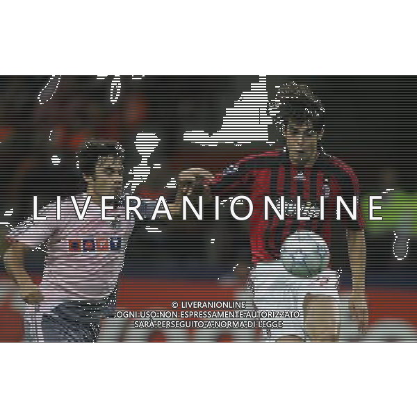 Milano 18 settembre 2007 Milan - Benfica champions league 2007/2008 nella foto: kaka e luis felipe foto Luzzani / Ag. Aldo Liverani