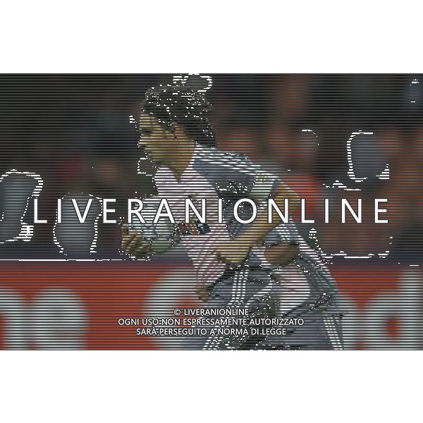 Milano 18 settembre 2007 Milan - Benfica champions league 2007/2008 nella foto: esultanza dopo il gol di nuno gomes foto Luzzani / Ag. Aldo Liverani