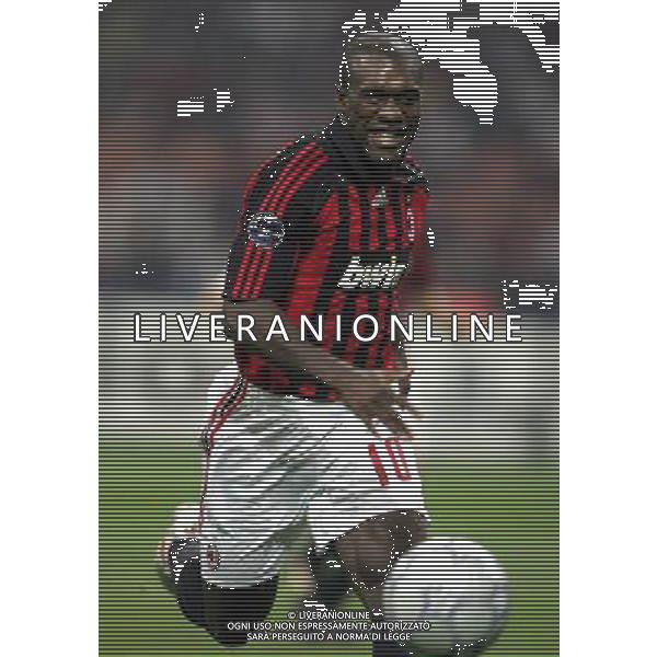 Milano 18/09/2007 champions league 2007/08 milan-benfica 2:1 nella foto seedorf clarence ph marco luzzani/ag aldo liverani s.a.s.
