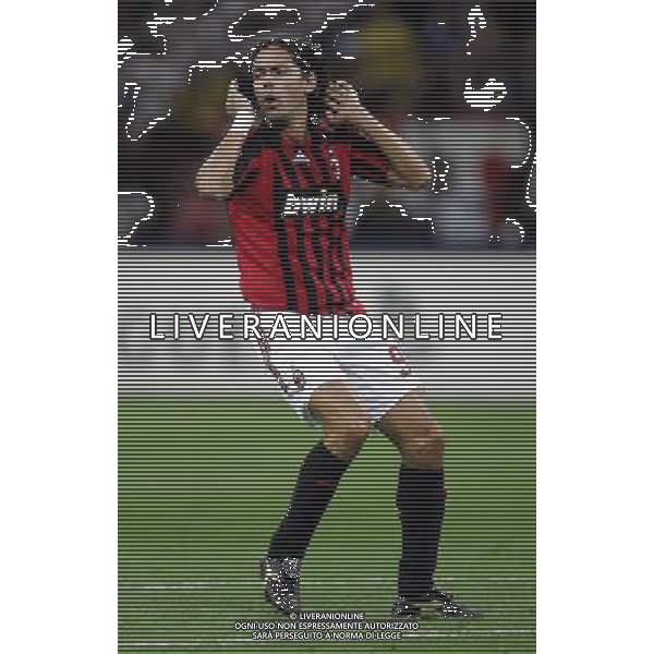 Milano 18/09/2007 champions league 2007/08 milan-benfica 2:1 nella foto inzaghi filippo ph marco luzzani/ag aldo liverani s.a.s.