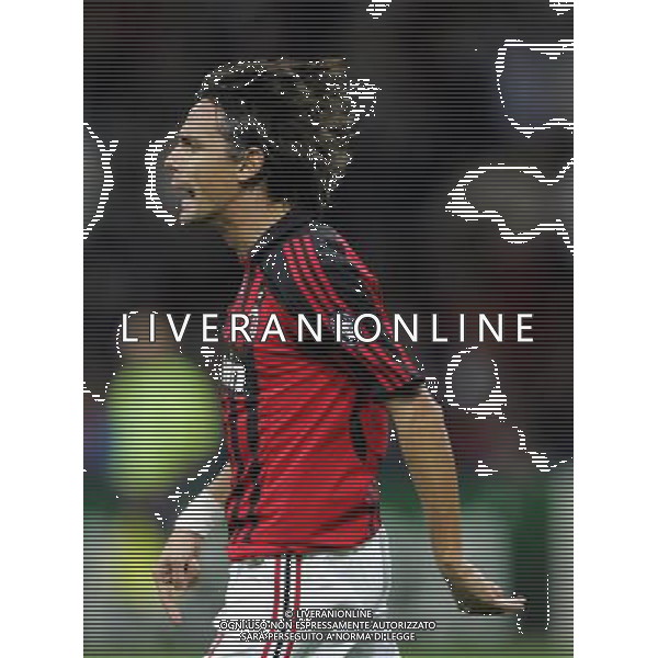 Milano 18/09/2007 champions league 2007/08 milan-benfica 2:1 nella foto inzaghi filippo esulta dopo il gol ph marco luzzani/ag aldo liverani s.a.s.