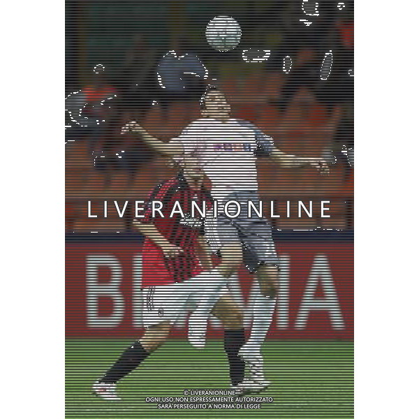 Milano 18/09/2007 champions league 2007/08 milan-benfica 2:1 nella foto di maria e jankulovski ph marco luzzani/ag aldo liverani s.a.s.