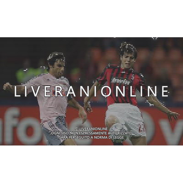Milano 18/09/2007 champions league 2007/08 milan-benfica 2:1 nella foto luis felipe e kaka ph marco luzzani/ag aldo liverani s.a.s.