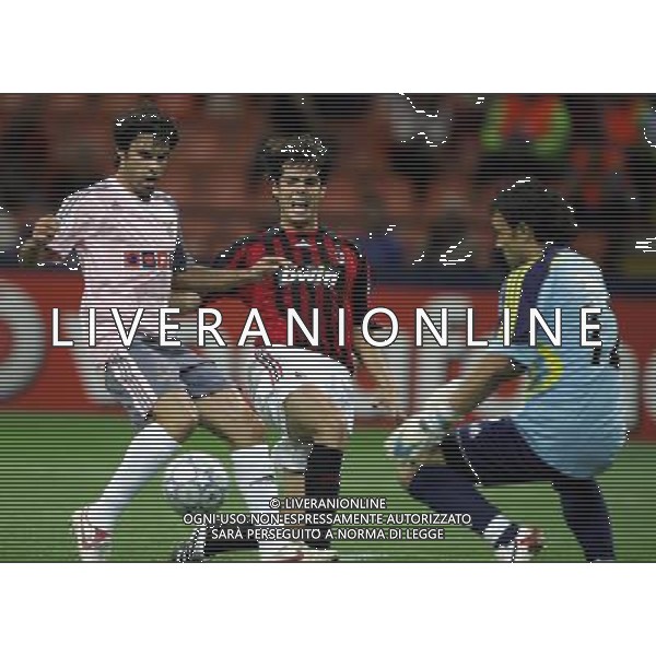 Milano 18/09/2007 champions league 2007/08 milan-benfica 2:1 nella foto luis felipe, kaka e quim ph marco luzzani/ag aldo liverani s.a.s.
