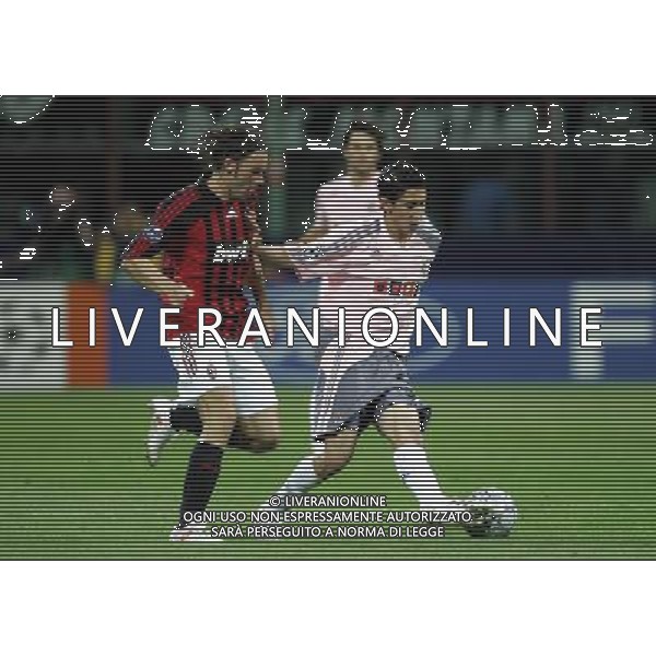 Milano 18/09/2007 champions league 2007/08 milan-benfica 2:1 nella foto di maria angel e jankulovski marek ph marco luzzani/ag aldo liverani s.a.s.